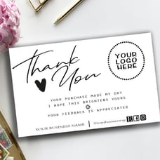 Business Thank You Card