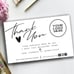Business Thank You Card