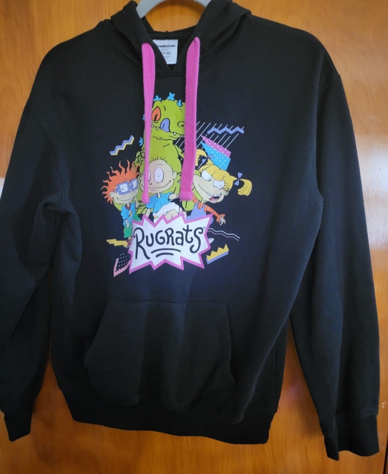 Nickelodeon Rugrats Hooded Pullover Size M 7-9
