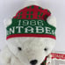 1986 Dayton Hudson Santa Bear Santabear 2nd Year Plush 17 w/ Scarf, Hat & Tags