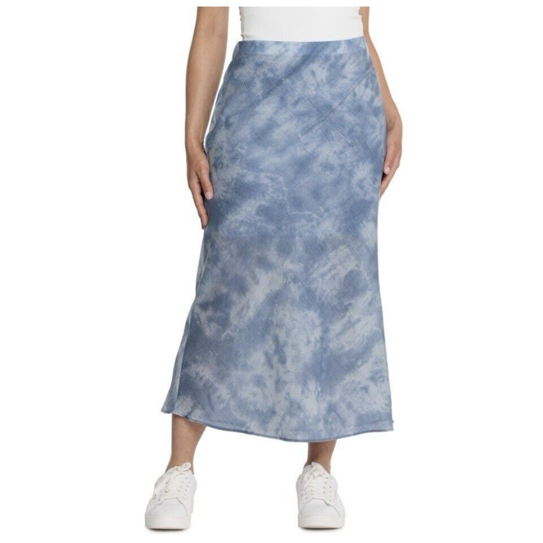 Madewell Women’s Midi Slip Skirt Storm Cloud Size 8 New
