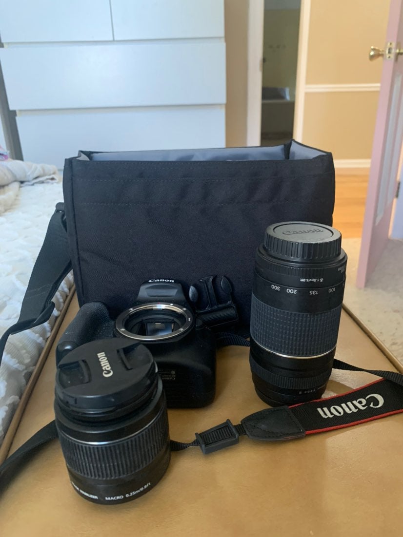 Canon Eos Rebel T6 DSLR Camera with 18-5