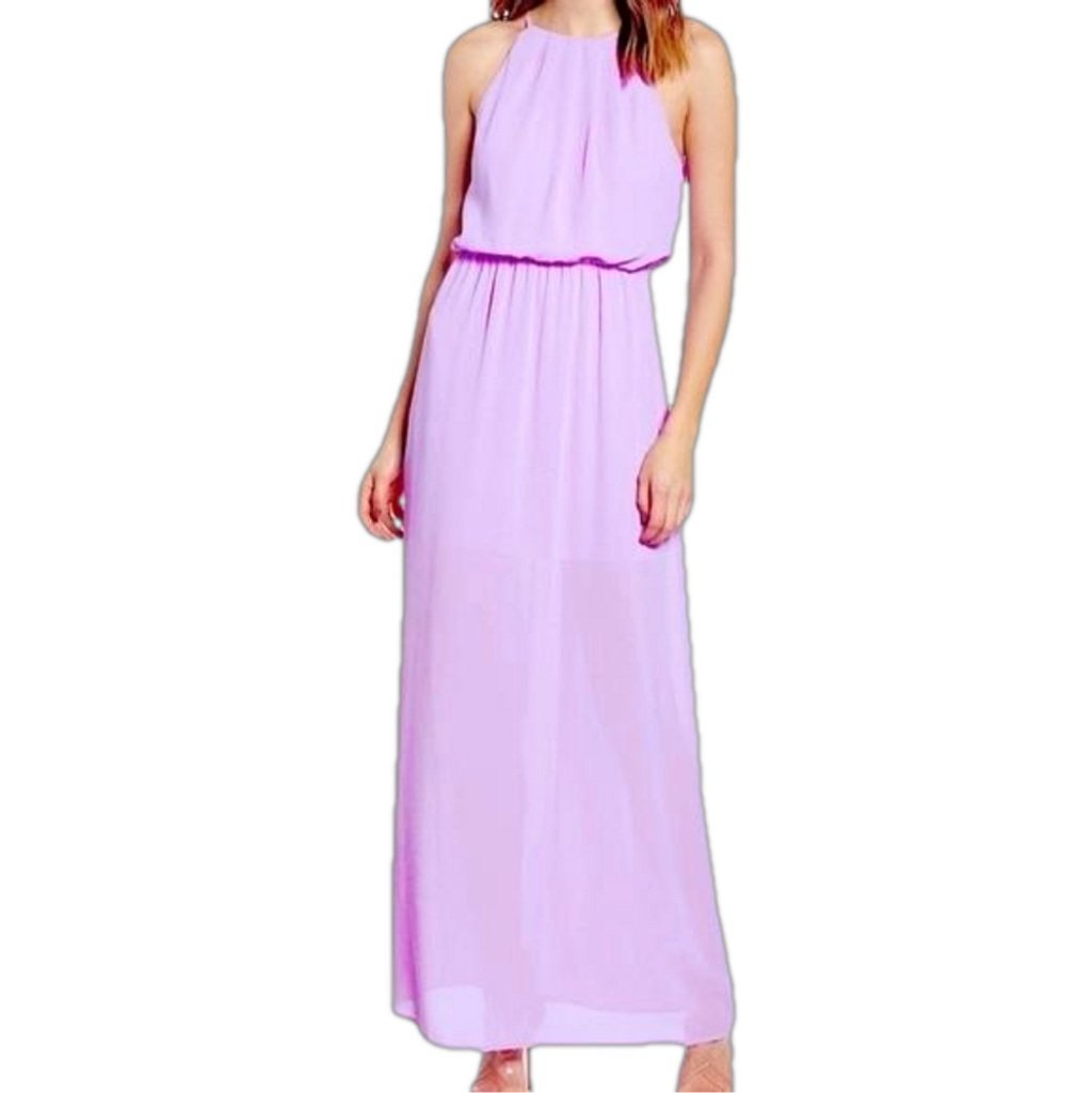all In Favor Purple Maxi Dress