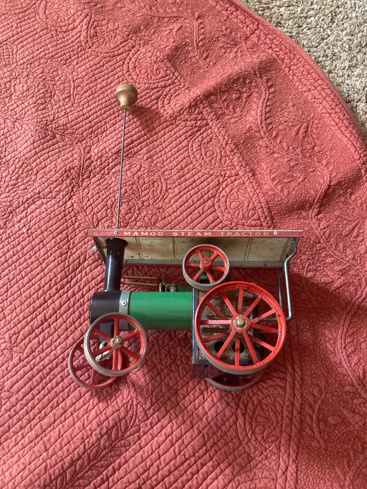 mamod steam tractor toy te1a