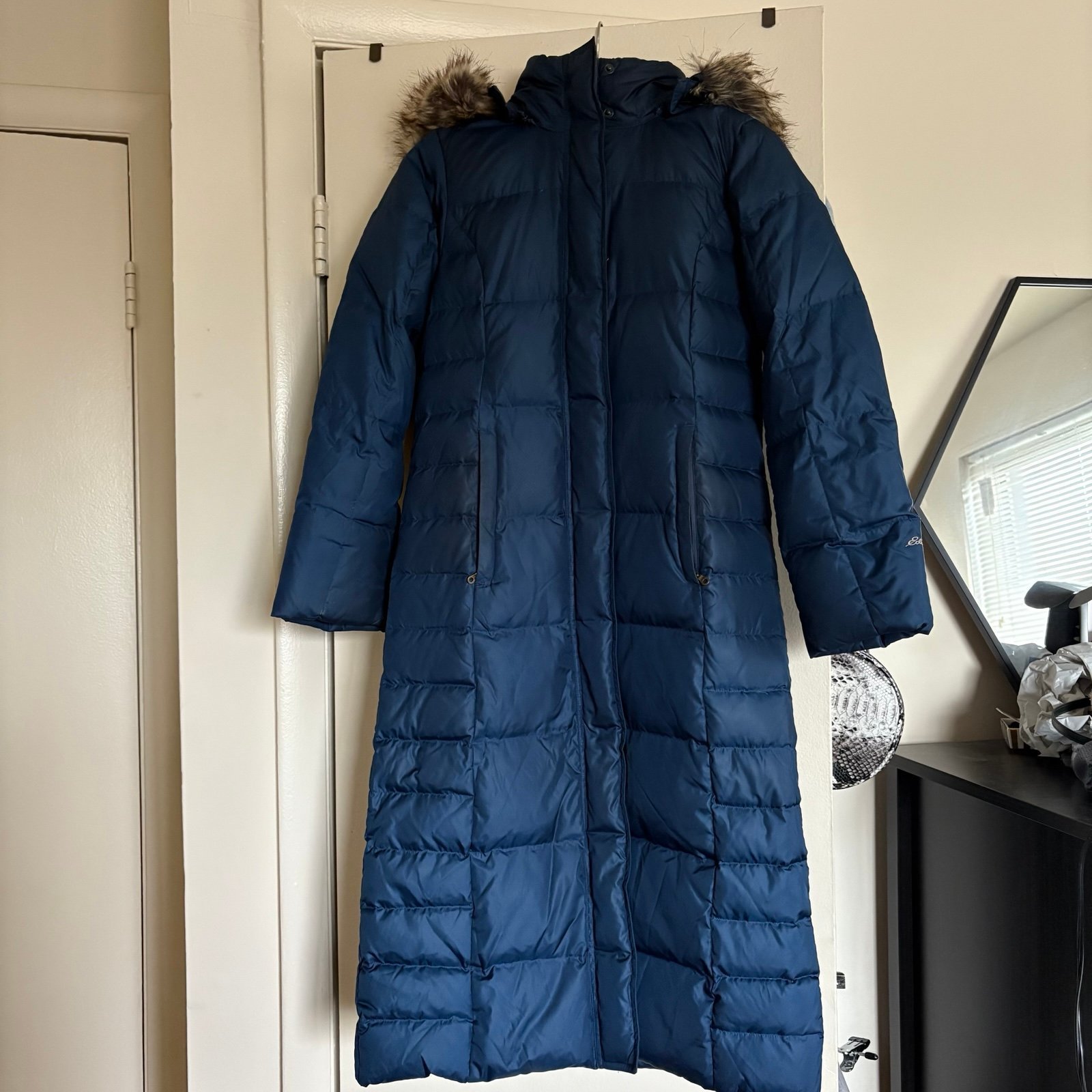 Eddie Bauer Lodge Down Duffle Coat