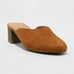 Universal Thread Cognac Mules