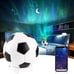 Constellations Star Porjector Night Light Soccer Football Design Northern Lighti
