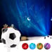 Constellations Star Porjector Night Light Soccer Football Design Northern Lighti