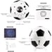 Constellations Star Porjector Night Light Soccer Football Design Northern Lighti