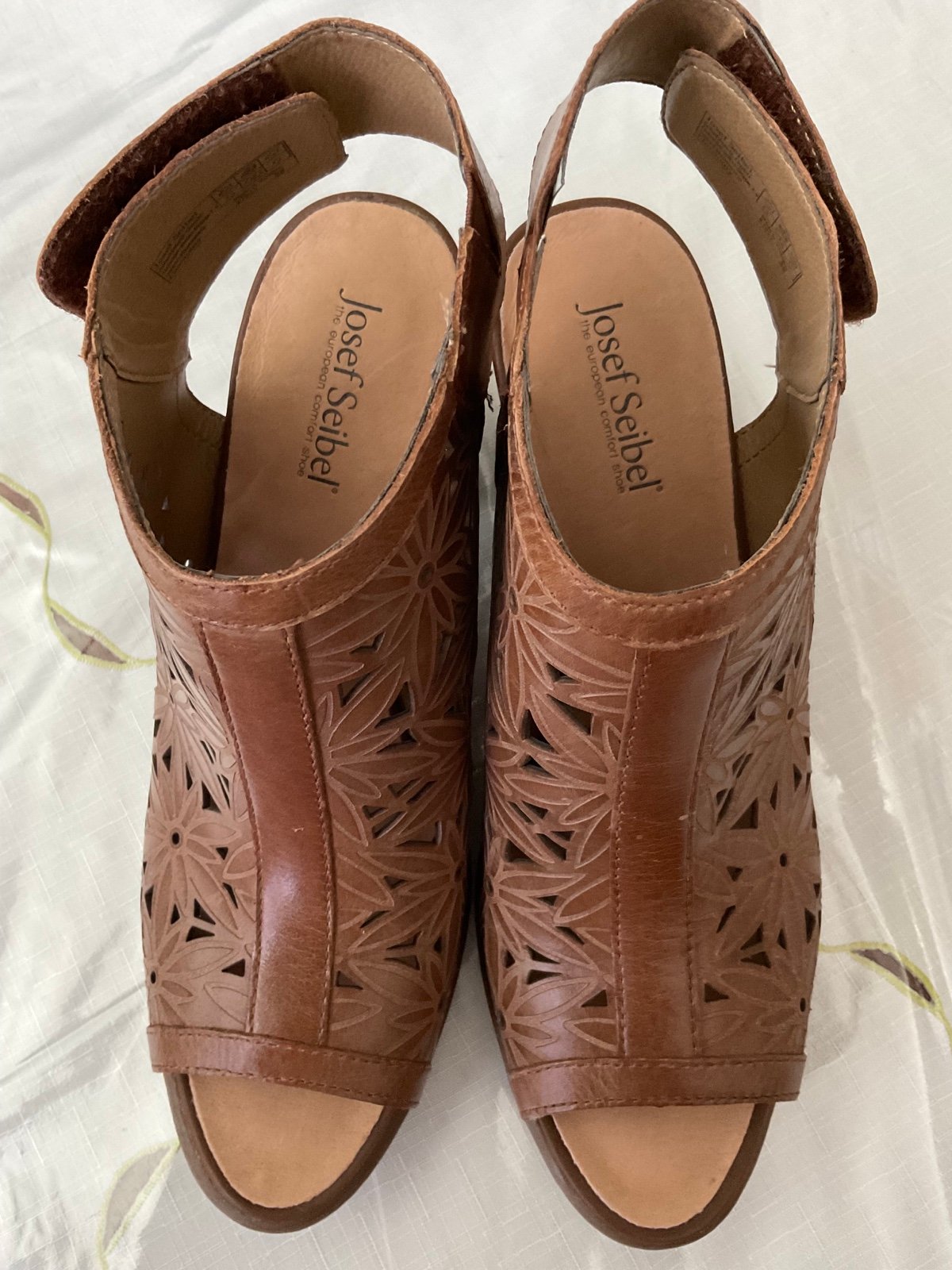 Josef Seibel European Comfort Brown Shoes/Sandal, New