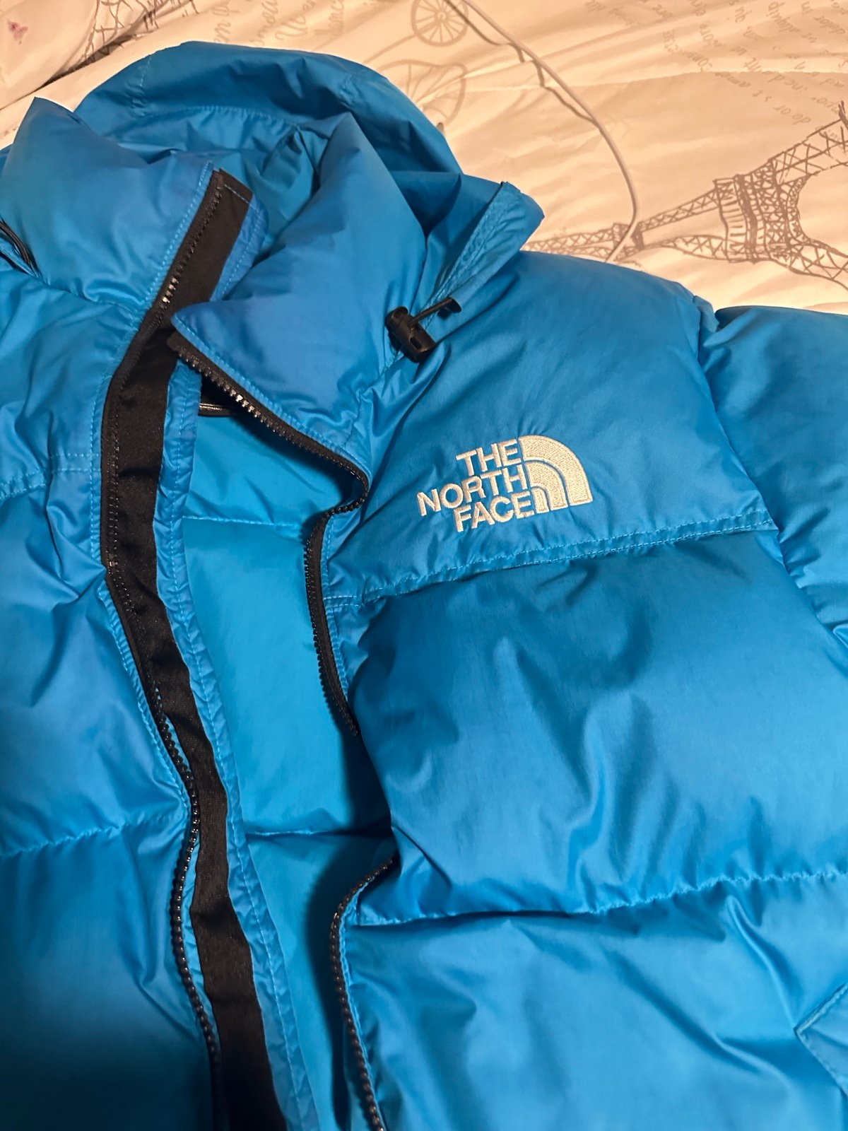 the north face puffer coat