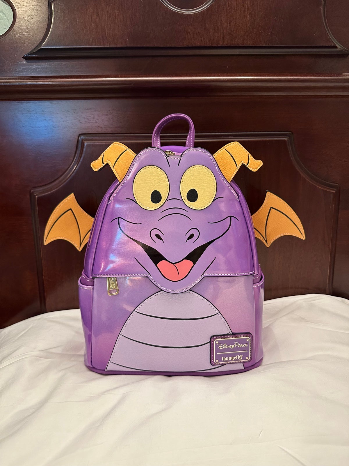 Disney Loungfly Disney Parks Epcot Spark Of Imagination Figment with Wings