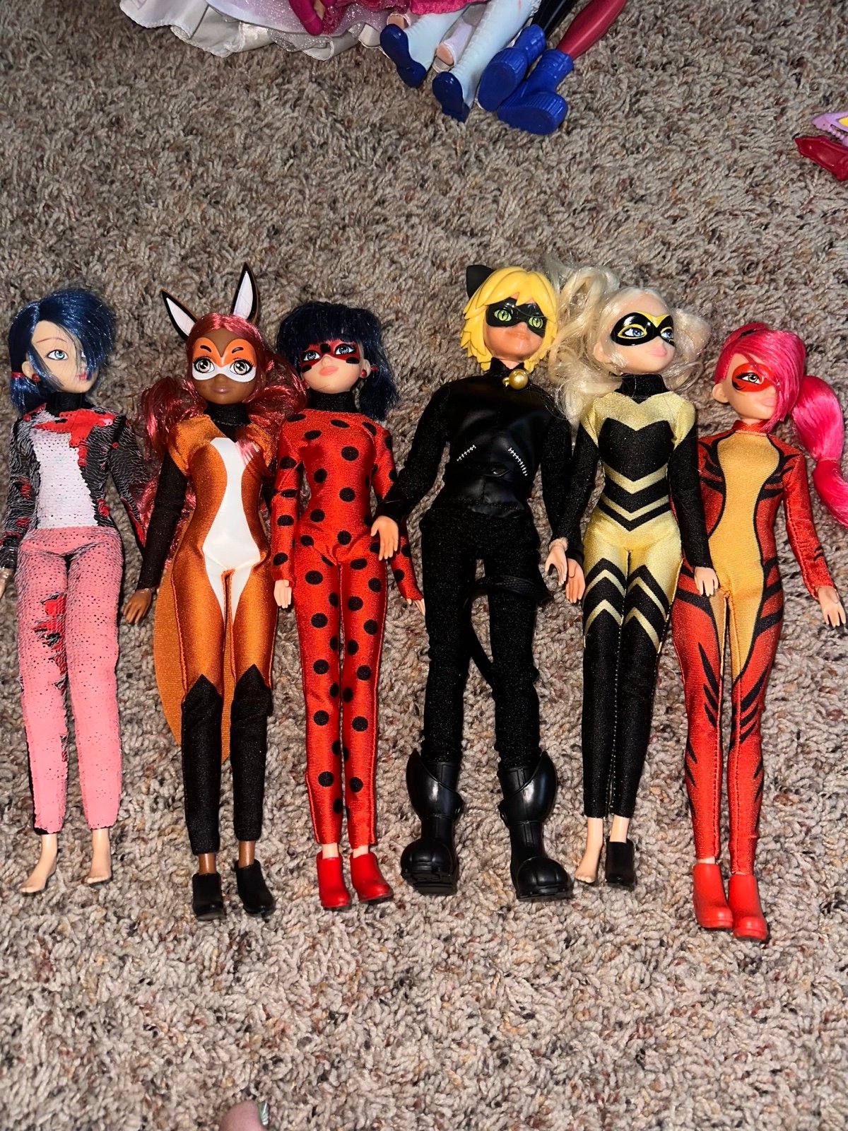 Miraculous doll lot