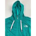 The North Face Castle Crag Hooded Full Zip Jacket Womens Small Green AY0243