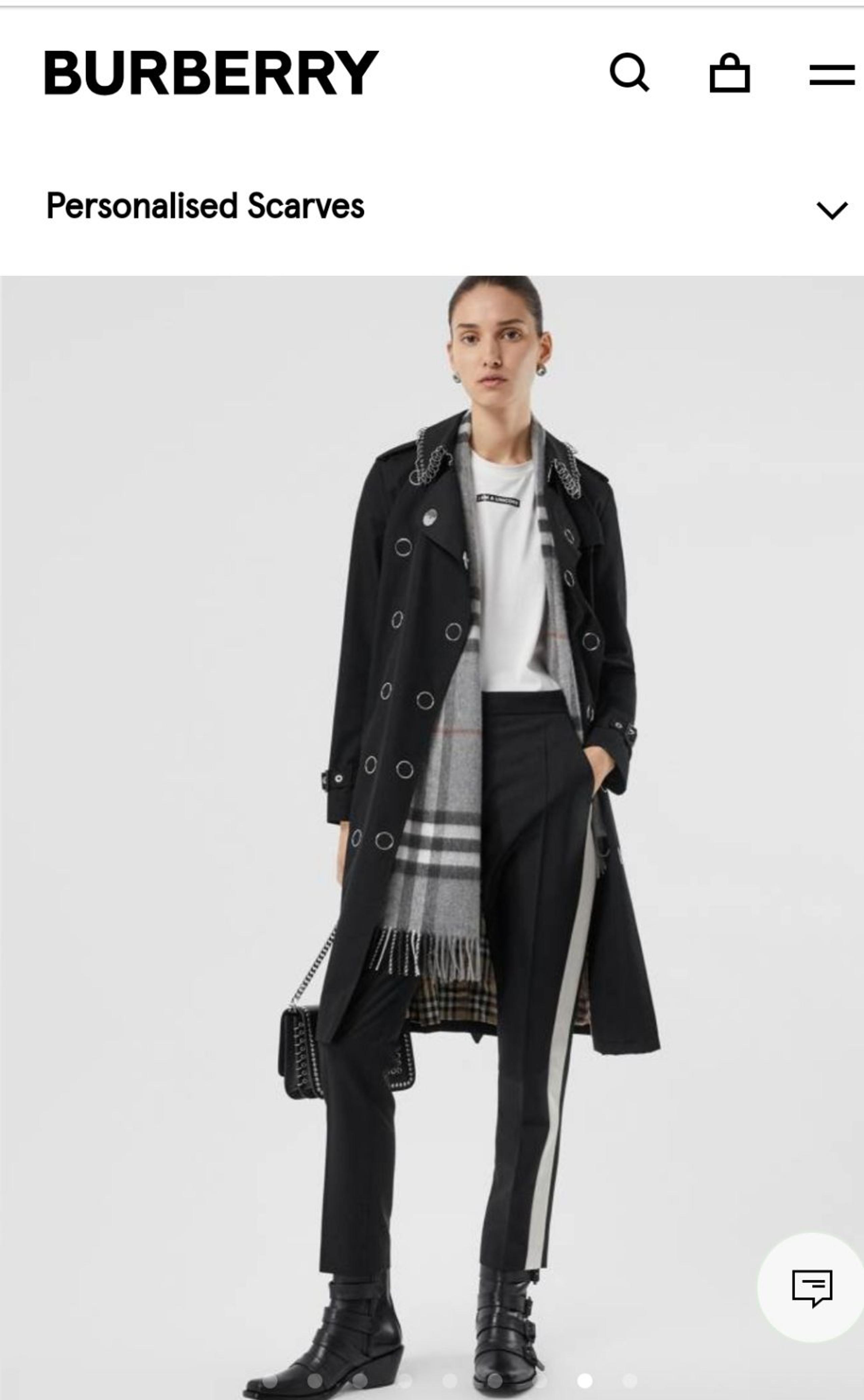 NEW! Burberry Cashmere Iconic Scarf