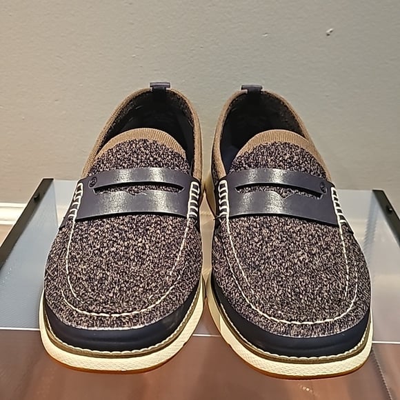 Cole haan zerogrand stitchlite loafer blue/white