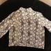 FRAME Gris Multi Denim Python Jacket S