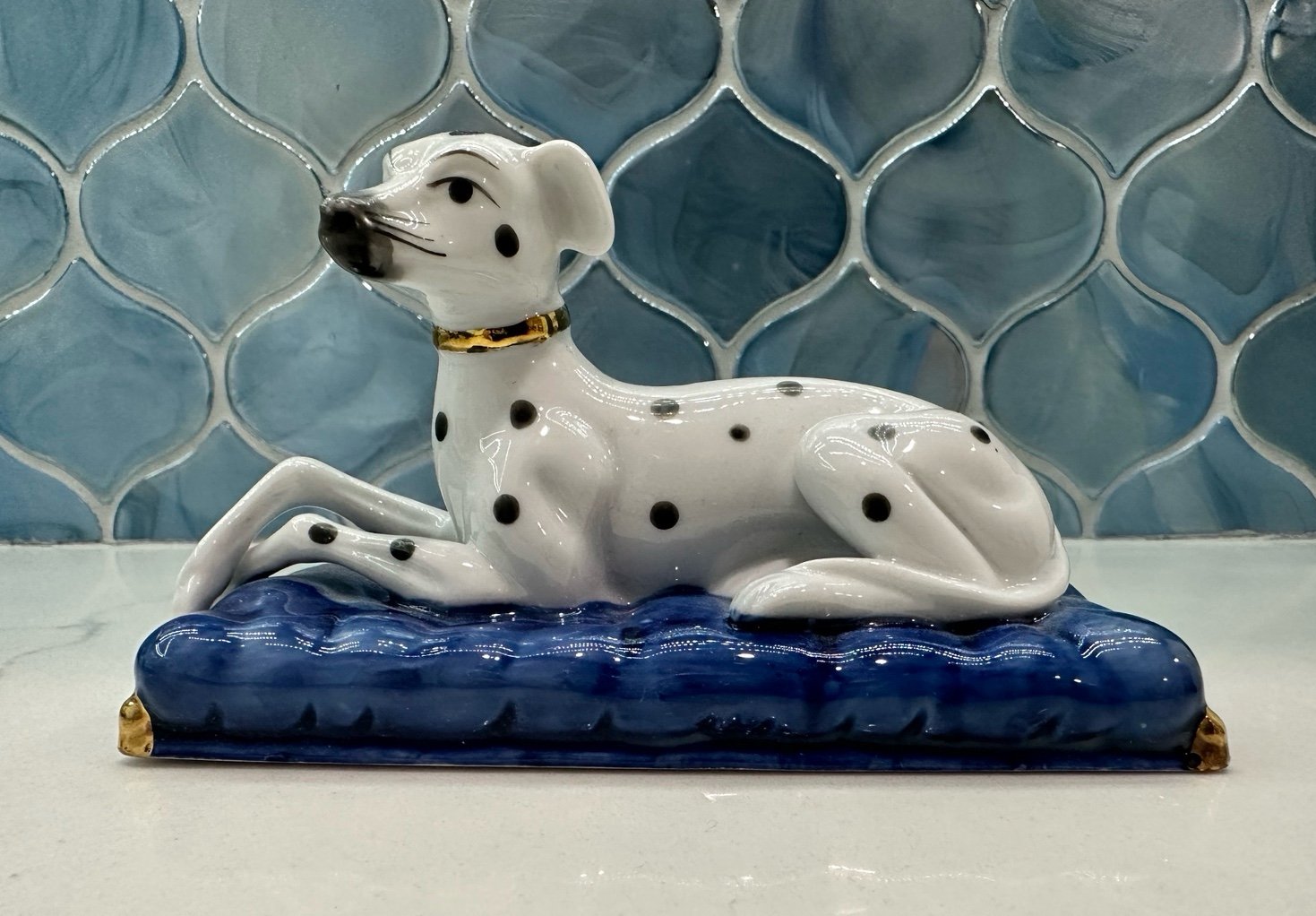 Staffordshire dalmatian dog Vintage figurine
