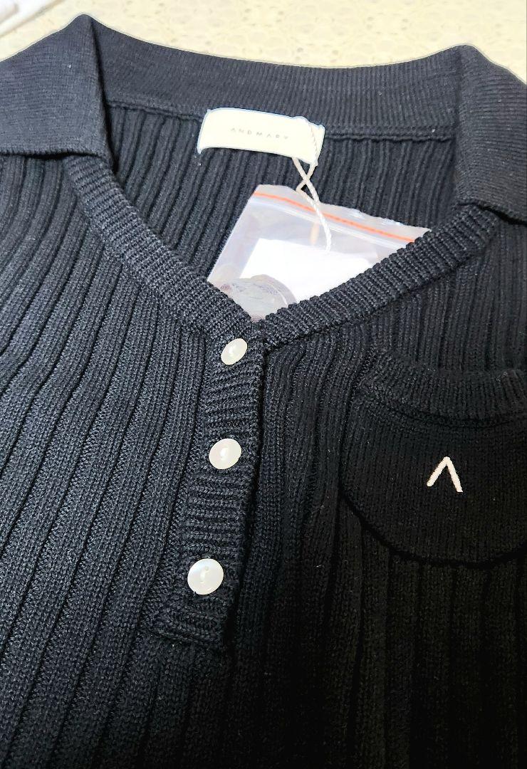 ANDMARY】Ami line zip tops