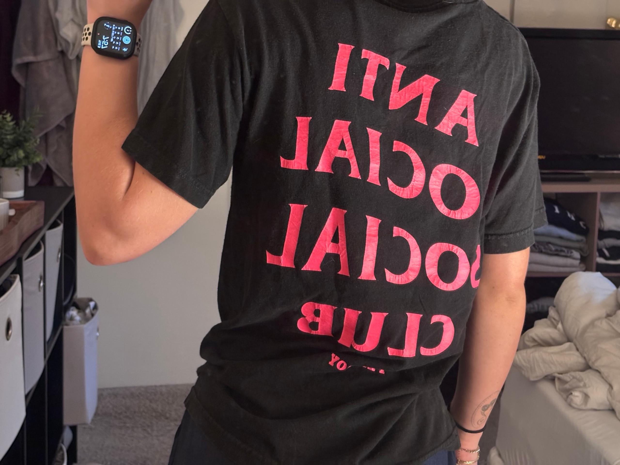 anti social social club playboy tshirt