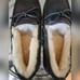 AUSTRALIA LUXE COLLECTIVE Prost Drivers Slippers Gray Womens Sz 9 FIRM PRICE!