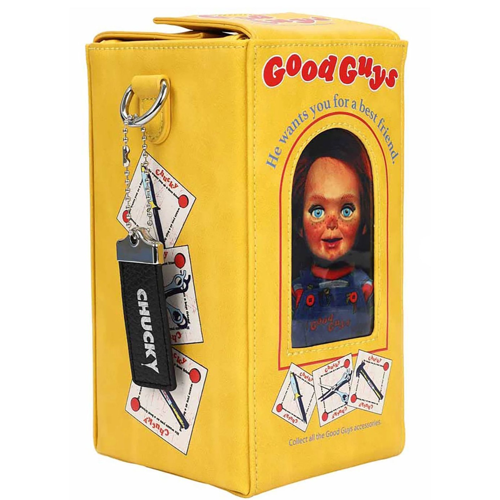 Bio world Chucky Good Guys Box Shaped Crossbody Bag
