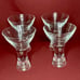 Kronos Verve Bubble Stem Martini Glasses (4)