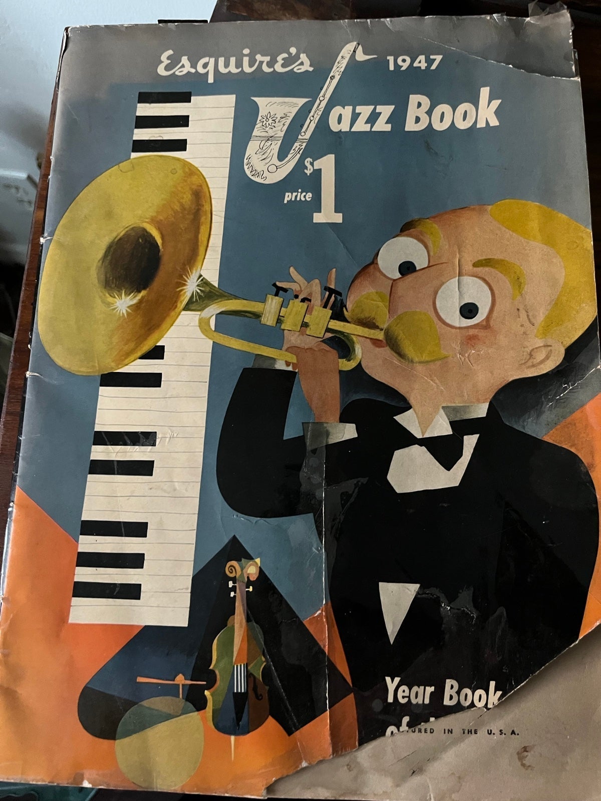 Vintage Ernest (ed.) Anderson Esquire's 1947 Jazz Book