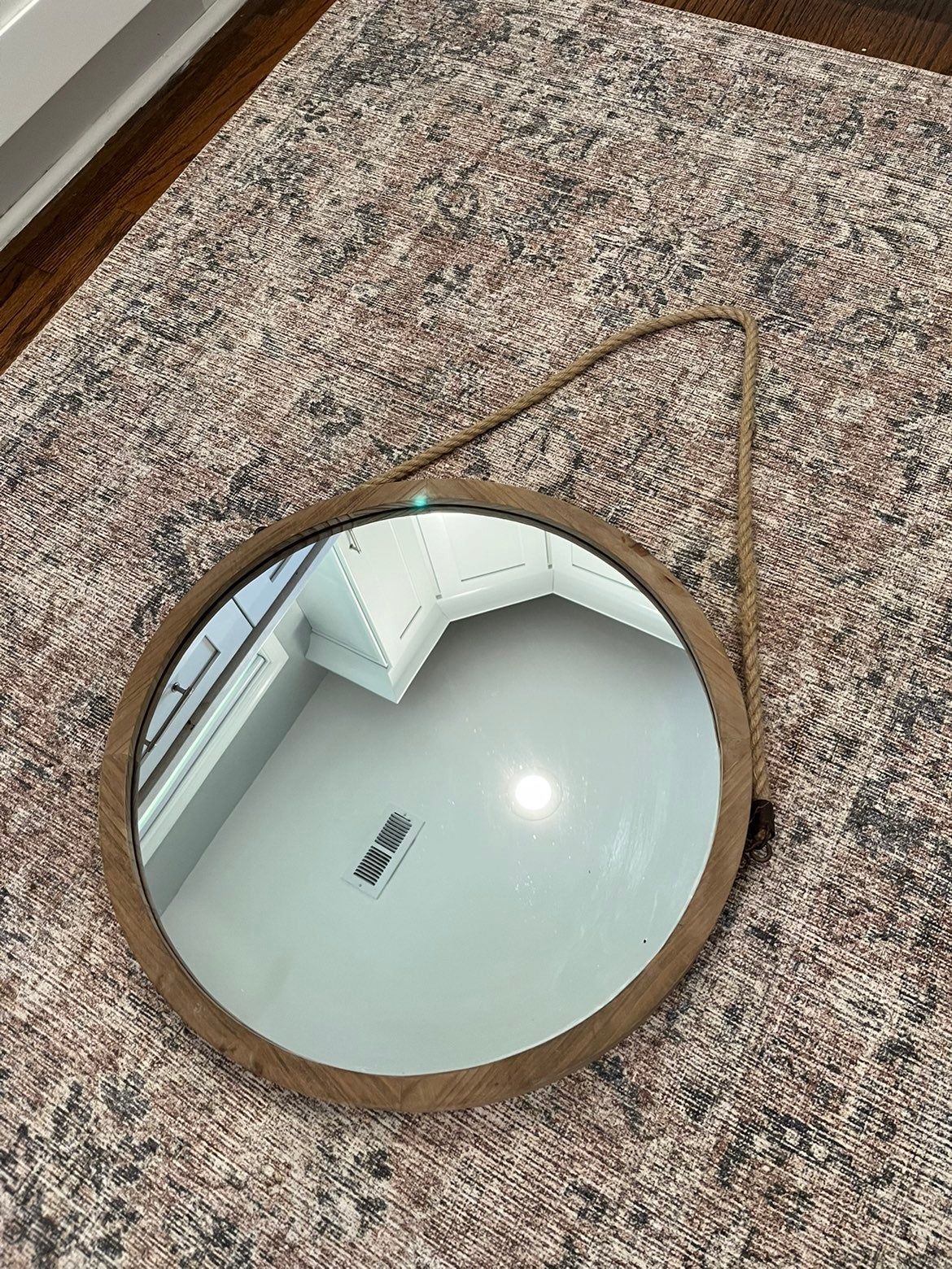 Rustic, Round Mirror