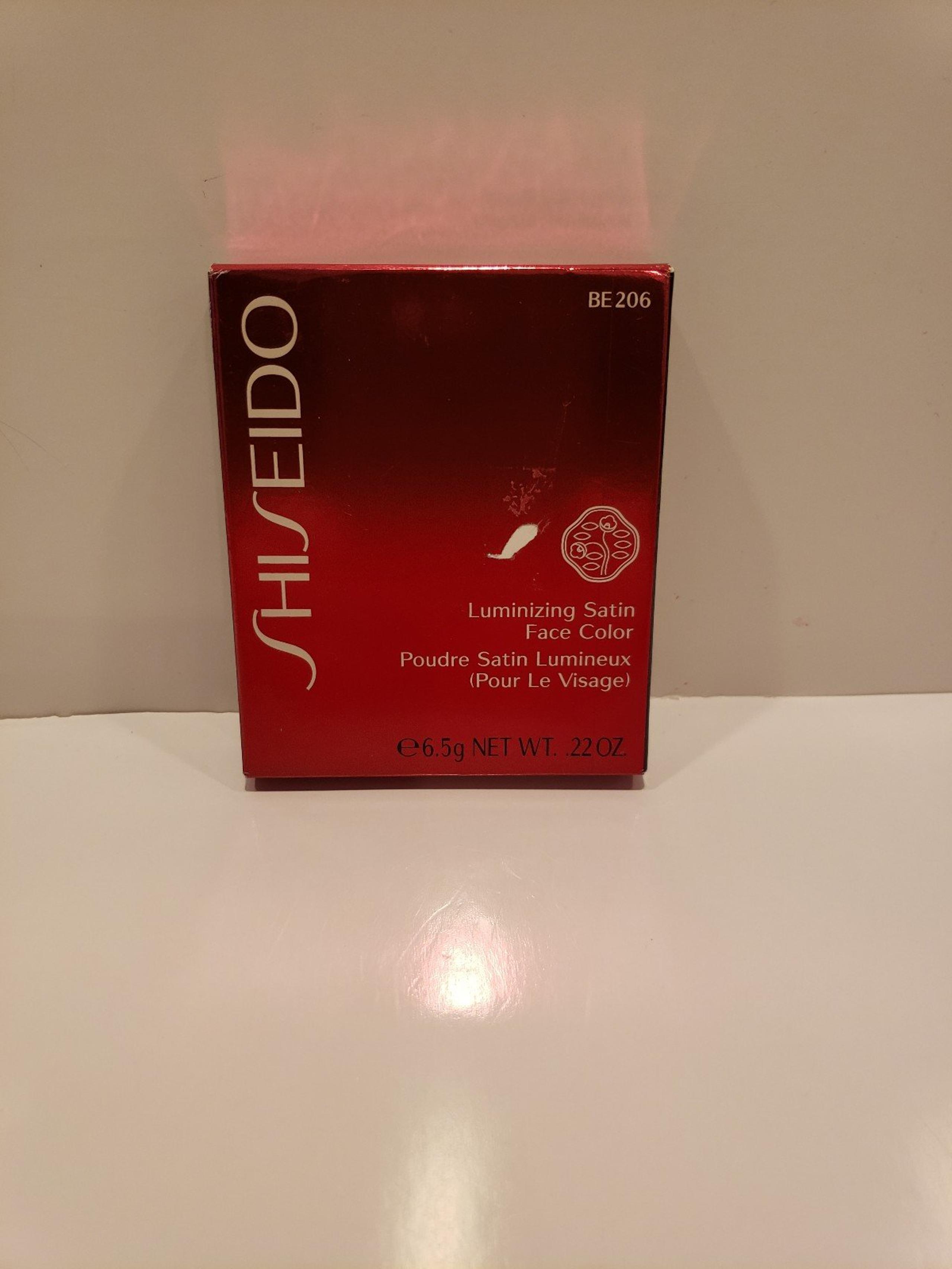 Shiseido~Luminizing Satin Face Color~BE 206~.22 Oz.