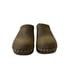 Sandgrens Too - Olive Color Athens studded clog mule Size 37 OR 6.5