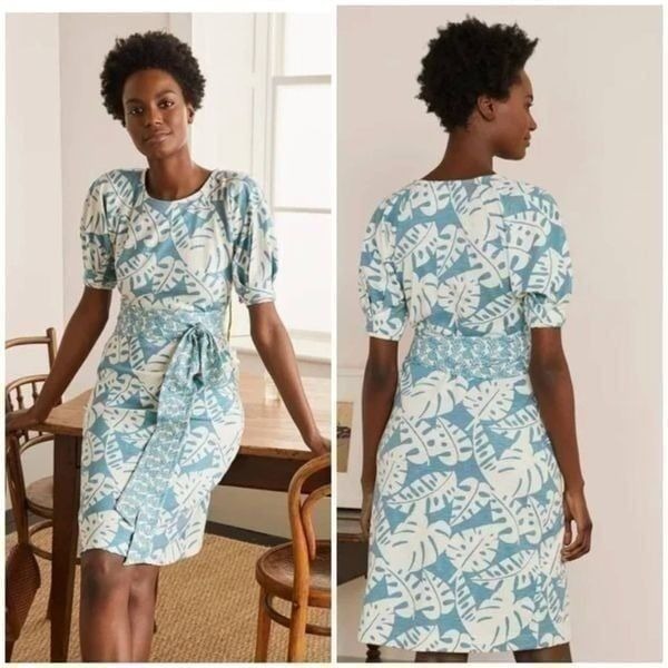 boden amanda belted jersey dress