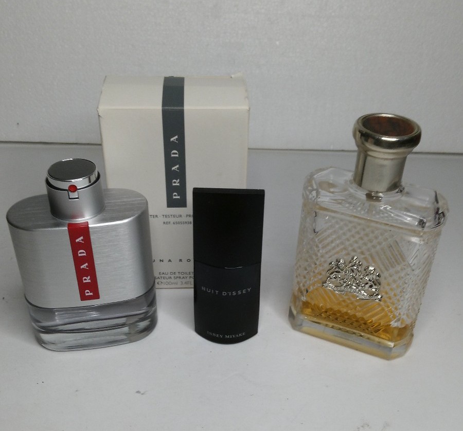 Prada/ Issey Miyake/Polo cologne Pack