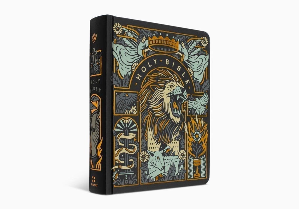 ESV Study Bible “The Lion & the Lamb” (by Joshua Noom) {BRAND NEW & SEALED}