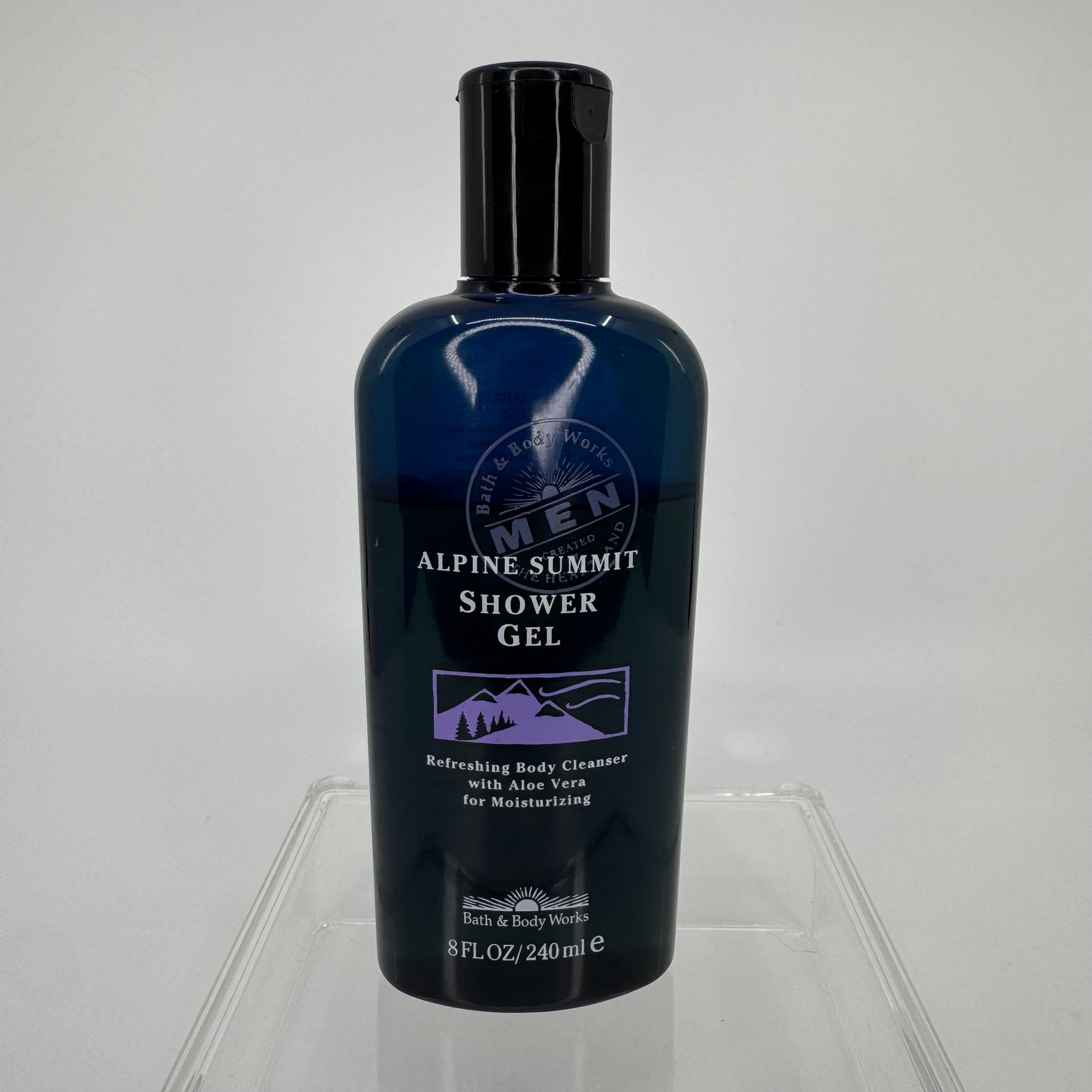 Vintage retired Alpine Summit Shower Gel Bath & Body Works 8oz - 80% full