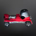 Vintage 1969 Hot Wheels Red Baron Car Rat Rod Roadster Helmet