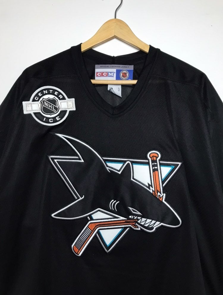 CCM Black San Jose Sharks Jersey