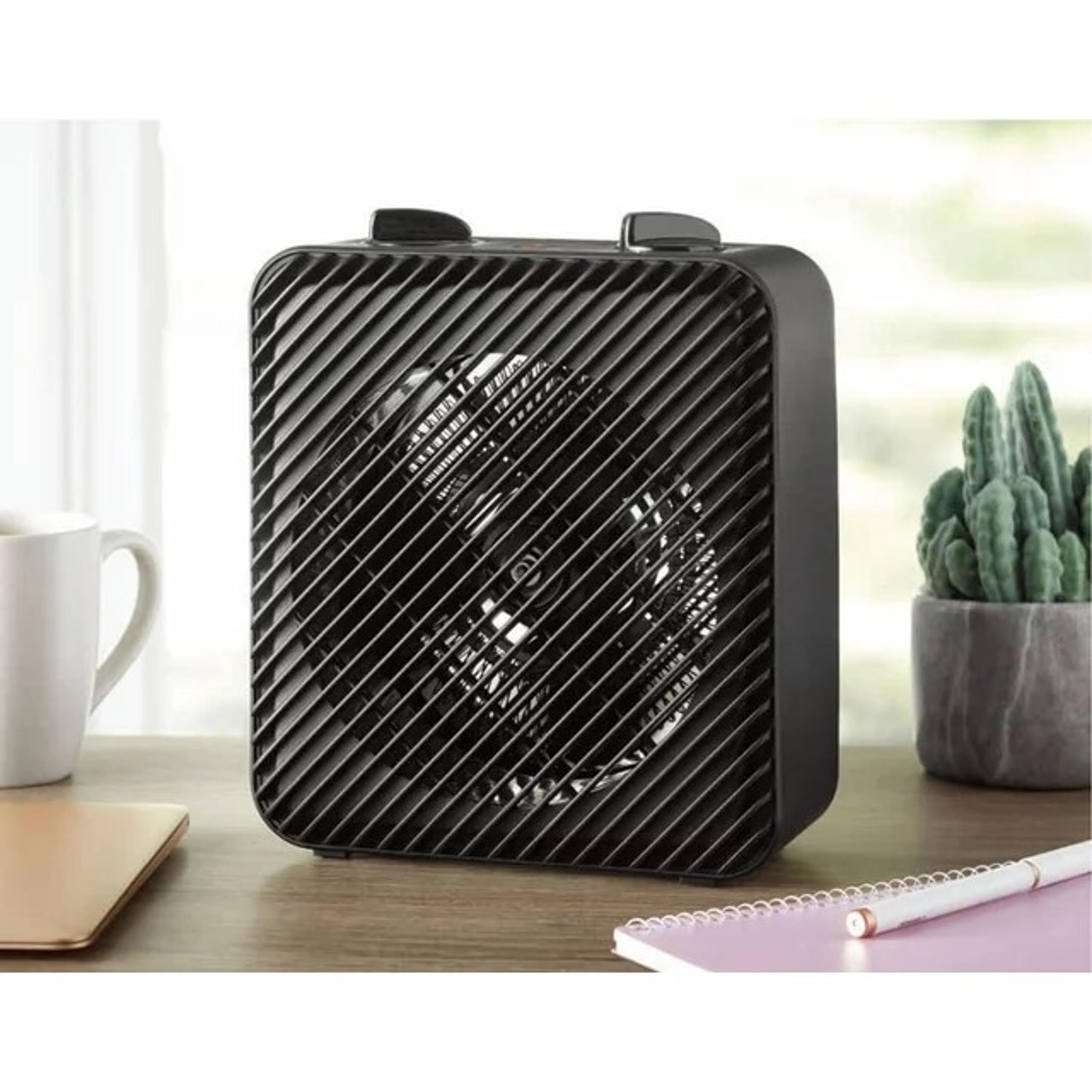 1500W 3-Speed Electric Fan-Forced Space Heater with Safety Feature