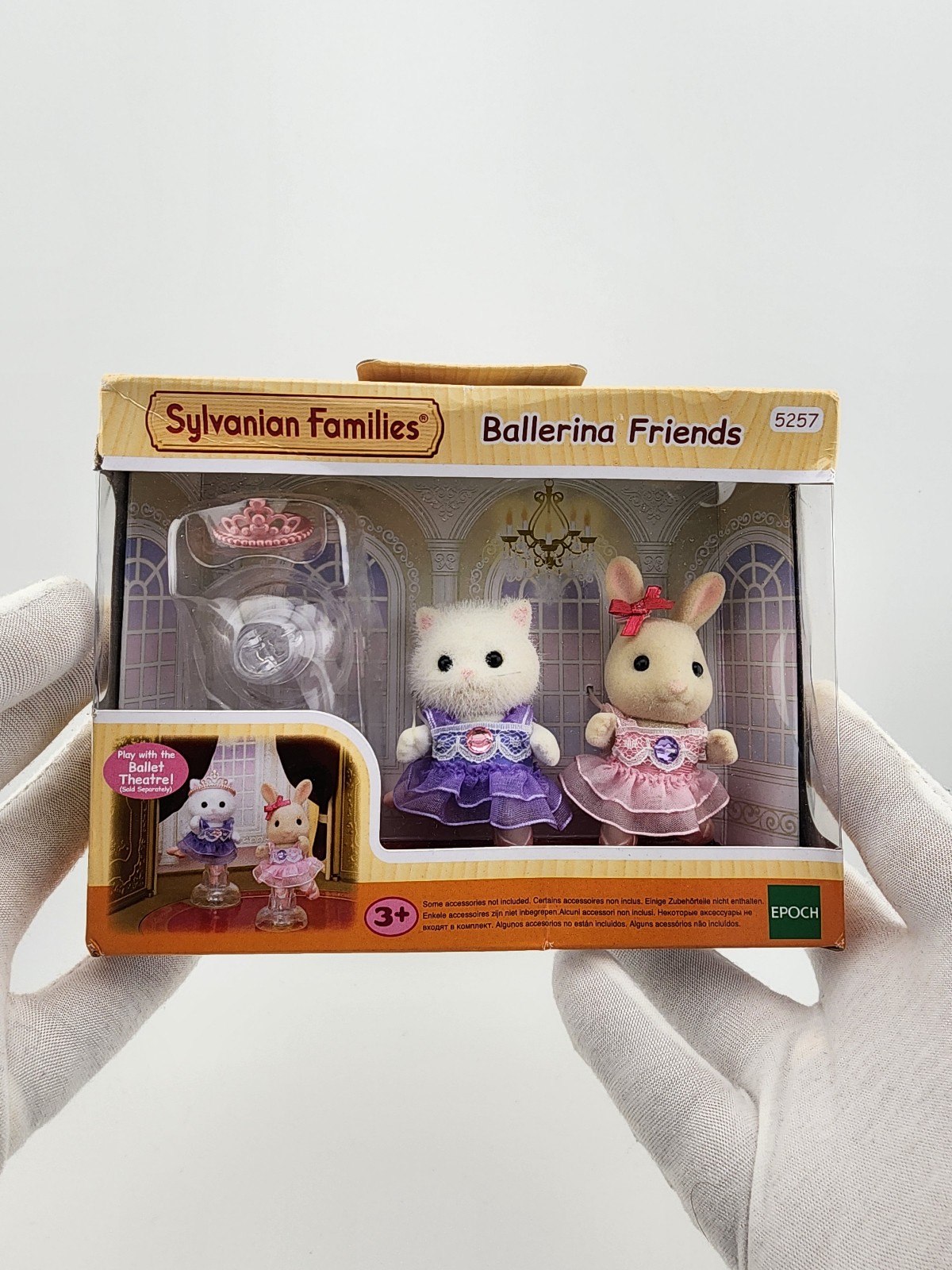 Calico Critters Sylvanian Families Ballet Ballerina Friends Milk Rabbit Cat 5257