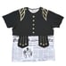 M VTG John Galliano Dior Newspaper Gazette Military Trompe L’oeil Tee Shirt