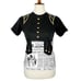 M VTG John Galliano Dior Newspaper Gazette Military Trompe L’oeil Tee Shirt