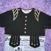 M VTG John Galliano Dior Newspaper Gazette Military Trompe L’oeil Tee Shirt
