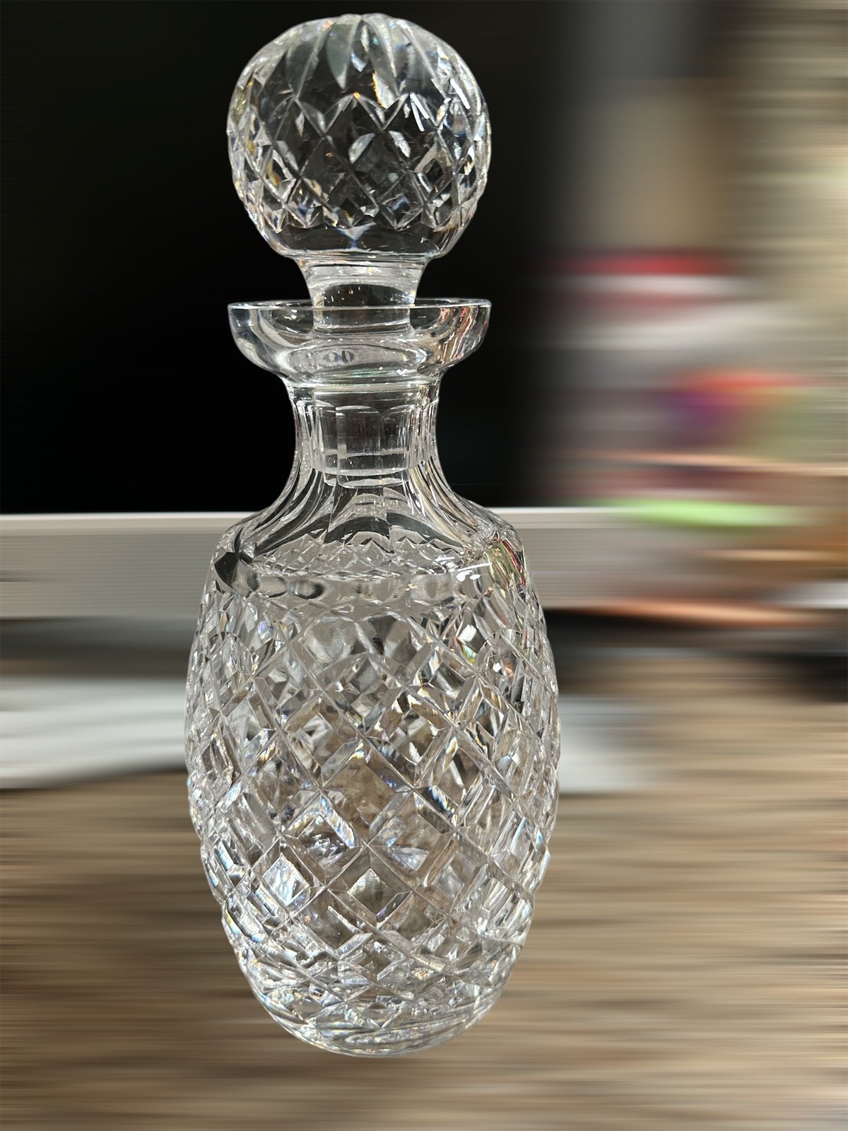 Decanter ALANA by Waterford Crystal made in Ireland Hand formed Mouth Blown