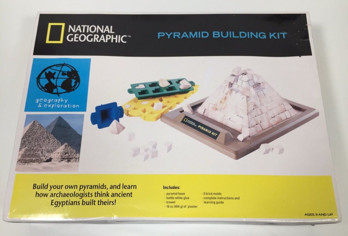 National Geographic Pyramid Building Kit