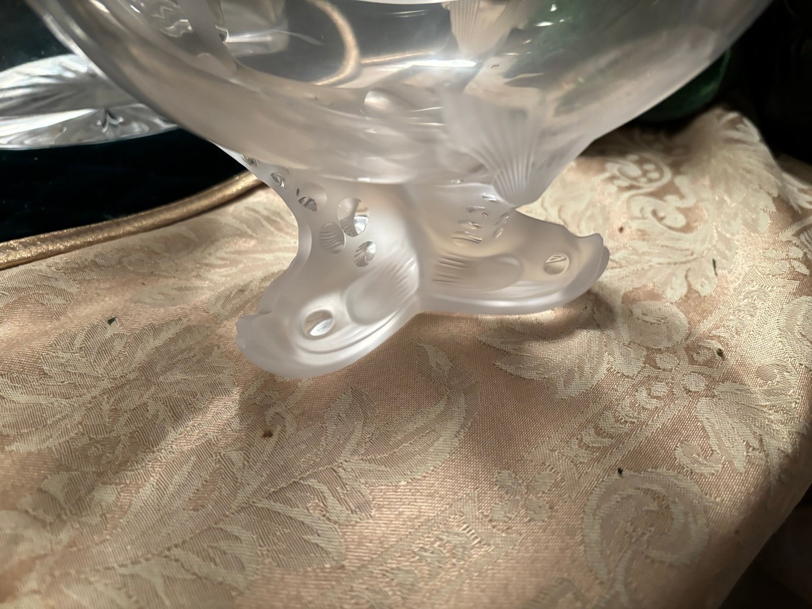 Lalique Caviar dish