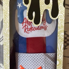 absolutely ridiculous USA sliding mitt