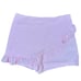 Lilly Pulitzer Faye Seersucker Capri Coral Pink Preppy Ruffle Feminine Skort 10