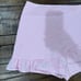Lilly Pulitzer Faye Seersucker Capri Coral Pink Preppy Ruffle Feminine Skort 10