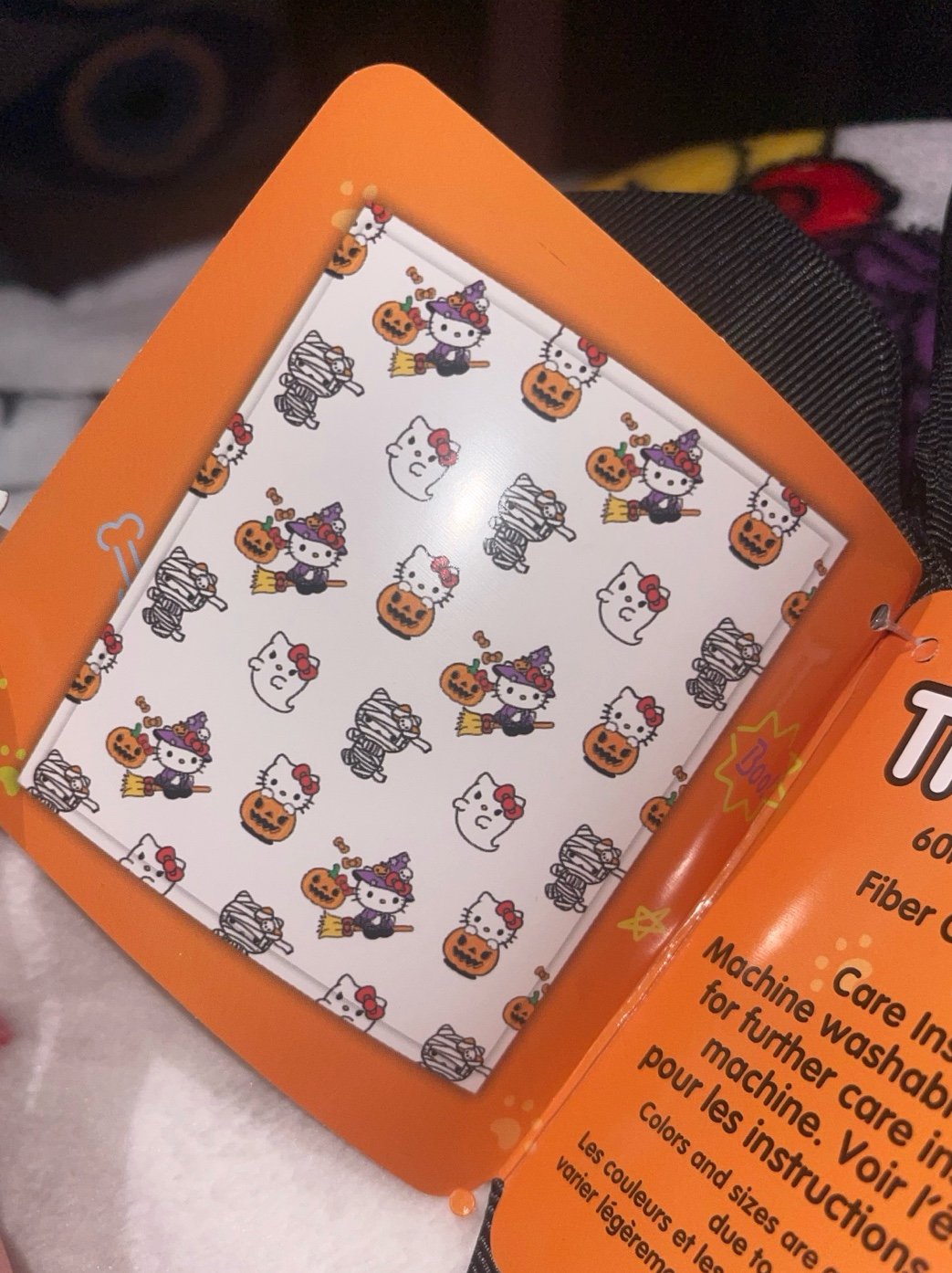 Hello Kitty halloween blanket