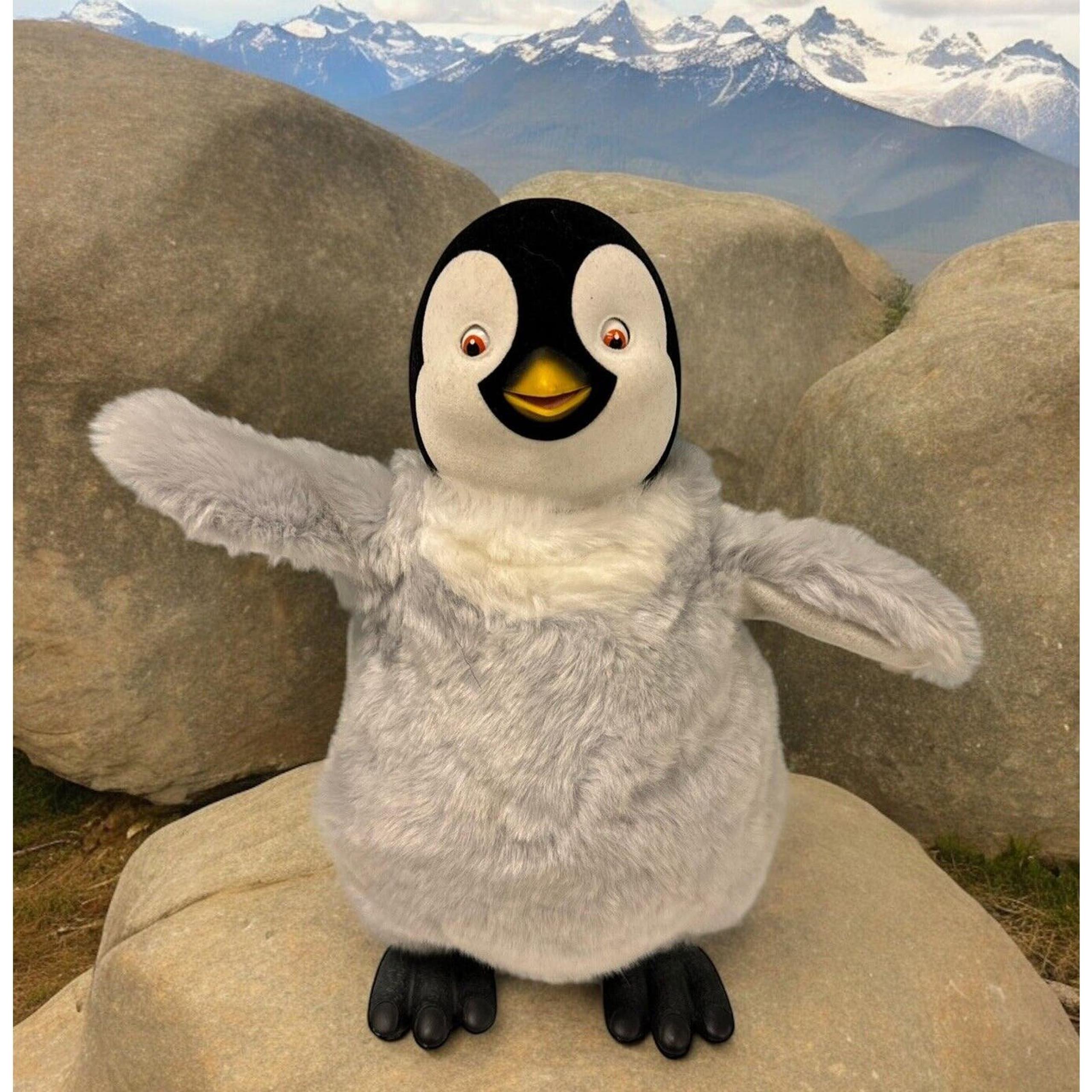 Thinkway GLORIA Happy Feet WALK N TALK Penguin Tap 11” Dancing Animated Singing